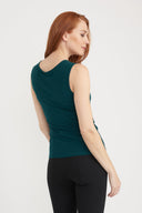 Joseph Ribkoff Pine Classic Square Neck Cami Style 143132