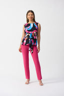 Joseph Ribkoff Geranium Classic Tailored Slim Pant Style 144092