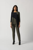 Joseph Ribkoff Avocado Classic Tailored Slim Pant Style 144092TT