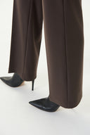 Joseph Ribkoff Mocha Classic Wide-Leg Pants Style 153088F25