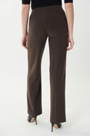 Joseph Ribkoff Mocha Classic Wide-Leg Pants Style 153088F25