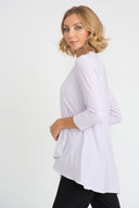 Joseph Ribkoff Lavender Fog Top Style 161066