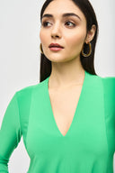 Joseph Ribkoff Island Green Asymmetric Tunic Style 161066S24