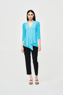 Joseph Ribkoff Seaview Asymmetric Tunic Style 161066S24