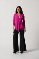 Joseph Ribkoff Opulence Asymmetric Tunic Style 161066TT