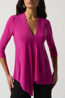 Joseph Ribkoff Opulence Asymmetric Tunic Style 161066TT
