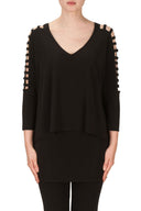 Joseph Ribkoff Black Top Style 171067