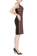 Joseph Ribkoff Black/Multi Dress Style 171664