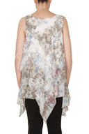 Joseph Ribkoff Multi/Off-White Tunic Style 172600