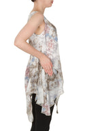 Joseph Ribkoff Multi/Off-White Tunic Style 172600