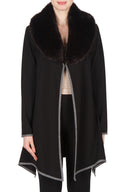 Joseph Ribkoff Black/Grey Coat Style 173355