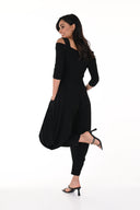 Frank Lyman Black Knit Jumpsuit Style 176080