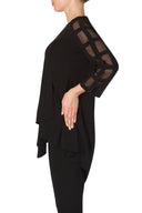 Joseph Ribkoff Black Tunic Style 181181