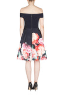 Joseph Ribkoff Navy/Multi/Midnight Blue Dress Style 181799