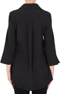 Joseph Ribkoff Black Blouse Style 183425