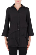 Joseph Ribkoff Black Blouse Style 183425