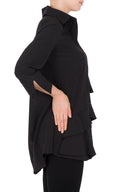 Joseph Ribkoff Black Blouse Style 183425