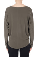 Joseph Ribkoff Avocado Top Style 184140