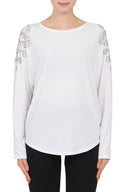Joseph Ribkoff White Top Style 184140