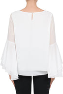 Joseph Ribkoff Off-White Top Style 184250