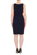 Joseph Ribkoff Midnight Blue/Multi Dress Style 191031
