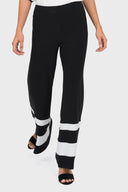 Joseph Ribkoff Black/Vanilla Pants Style 191116