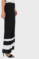 Joseph Ribkoff Black/Vanilla Pants Style 191116