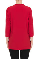 Joseph Ribkoff Lipstick Lipstick Red Top Style 191140