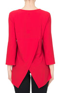 Joseph Ribkoff Lipstick Red Top Style 191143