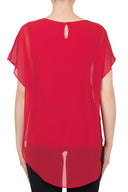 Joseph Ribkoff Red Top Style 191218