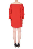 Joseph Ribkoff Lipstick RedTunic/Dress Style 191241