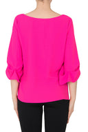 Joseph Ribkoff Neon Pink Top Style 191272