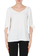 Joseph Ribkoff White Top Style 191272
