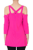 Joseph Ribkoff Neon Pink Tunic Style 192073