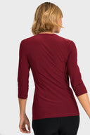 Joseph Ribkoff Impriel Red Top Style 193129