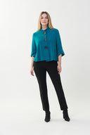 Joseph Ribkoff Lagoon Classic Trapeze Jacket Style 193198TT