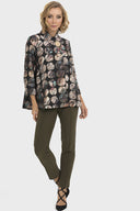 Joseph Ribkoff Black/Multi Jacket Style 193660