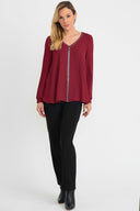 Joseph Ribkoff Imperial Red Top Style 194232