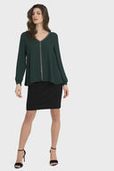 Joseph Ribkoff Pure Emerlad Top Style 194232