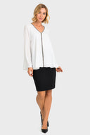 Joseph Ribkoff White Top Style 194232