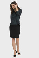 Joseph Ribkoff Forest Green Blouse Style 194433