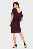 Joseph Ribkoff Blackberry Dress Style 194516