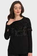 Joseph Ribkoff Black Top Style 194584