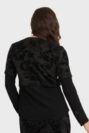 Joseph Ribkoff Black Top Style 194584