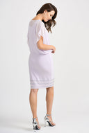 Joseph Ribkoff Lavender Fog Dress Style 201166