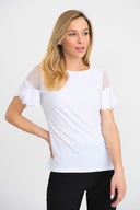 Joseph Ribkoff White Top Style 201174