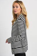 Joseph Ribkoff Black/White Two Piece Set Style 201196