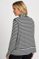 Joseph Ribkoff Black/White Two Piece Set Style 201196