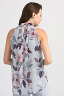 Joseph Ribkoff Grey/Multi Top Style 201223
