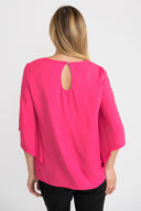 Joseph Ribkoff Hyper Pink Top Style 201242
